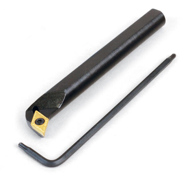 Carbide Tip RH 55° 3/8″ Boring Bar w/2 Flats